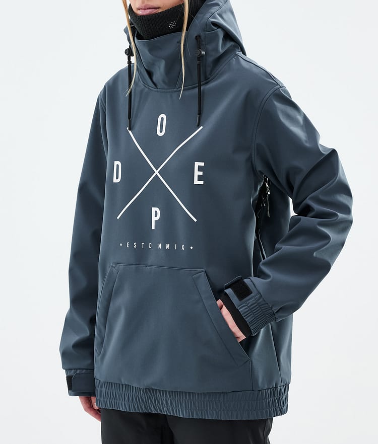 Dope Yeti W Ski Jacket Women 2X-Up Metal Blue, Image 7 of 7