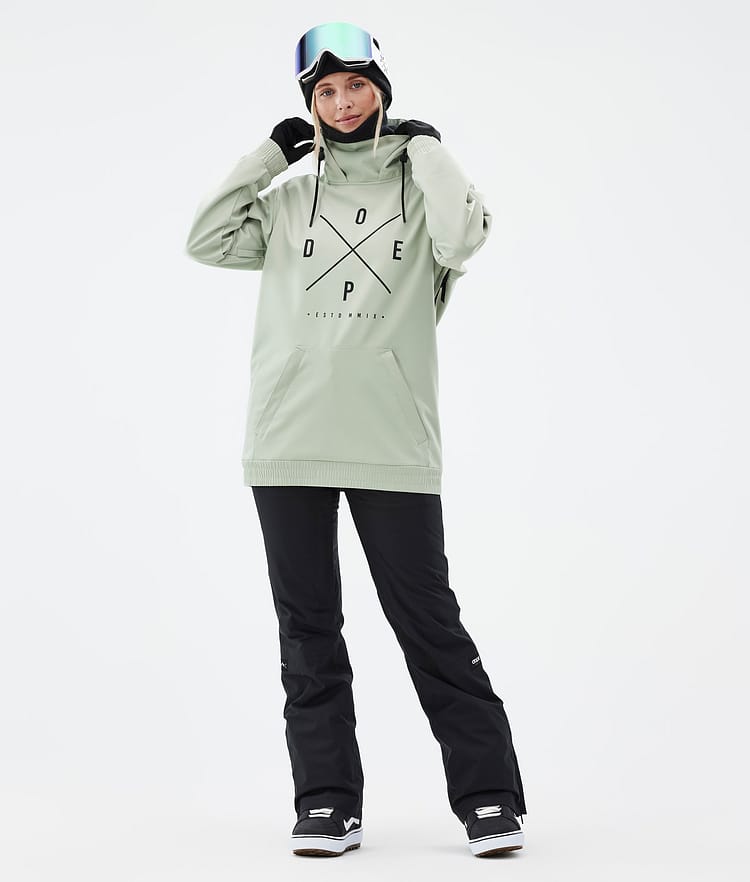 Dope Yeti W Snowboard Jacket Women 2X-Up Soft Green, Image 2 of 7