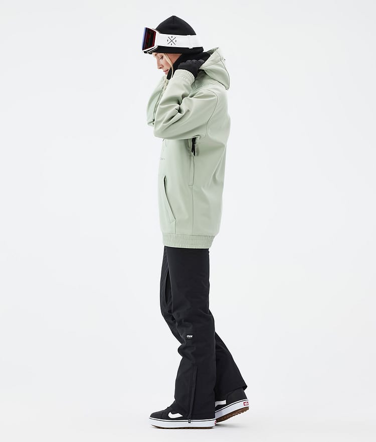 Dope Yeti W Snowboard Jacket Women 2X-Up Soft Green, Image 3 of 7