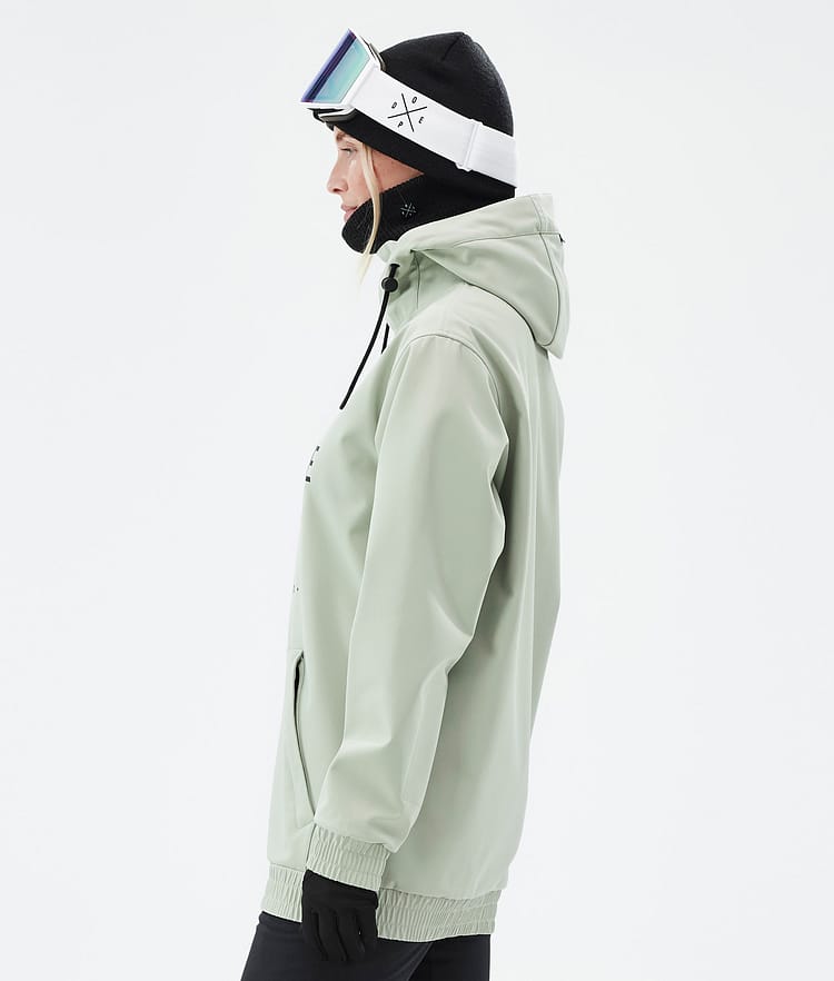 Dope Yeti W Snowboard Jacket Women 2X-Up Soft Green, Image 5 of 7
