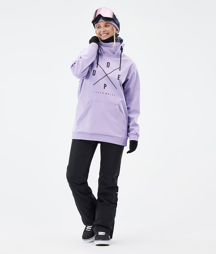Dope Yeti W 23 Snowboard Jacket Women 2X-Up Faded Violet, Image 2 of 7
