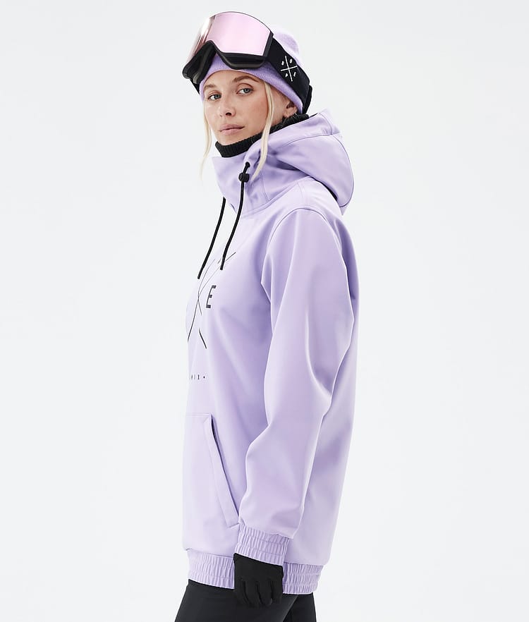 Dope Yeti W 23 Snowboard Jacket Women 2X-Up Faded Violet, Image 5 of 7