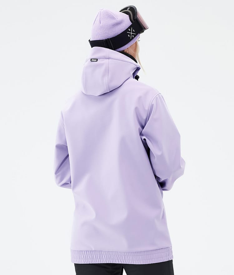 Dope Yeti W 23 Snowboard Jacket Women 2X-Up Faded Violet, Image 6 of 7