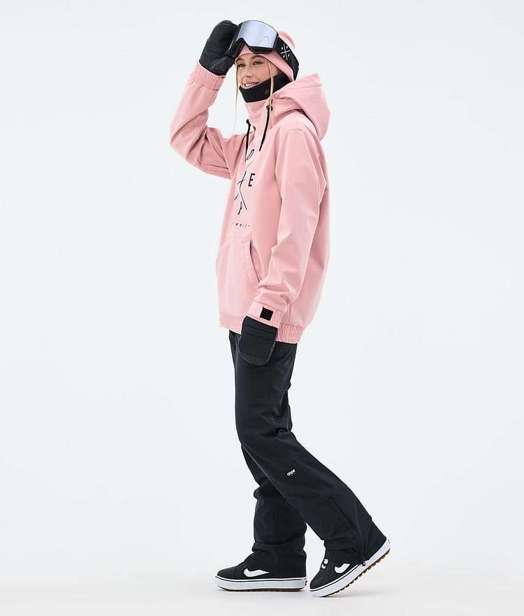 Dope Yeti W Snowboard Jacket Women 2X-Up Soft Pink Renewed, Image 3 of 7