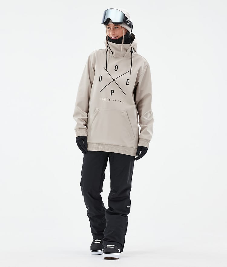 Dope Yeti W Snowboard Jacket Women 2X-Up Sand Renewed, Image 3 of 8