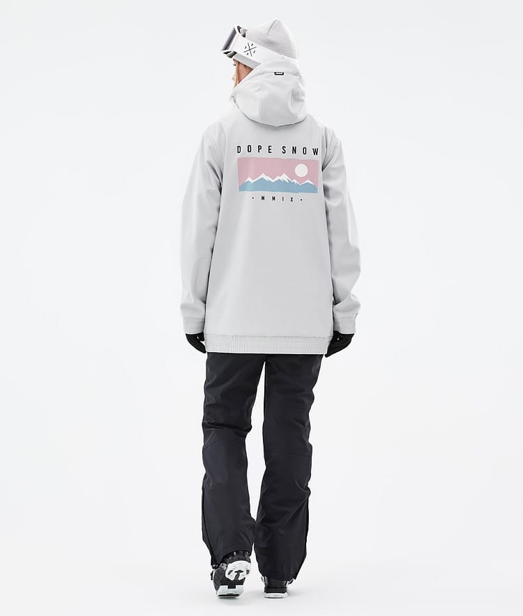 Dope Yeti W 22 Ski Jacket Women Range Light Grey, Image 4 of 8