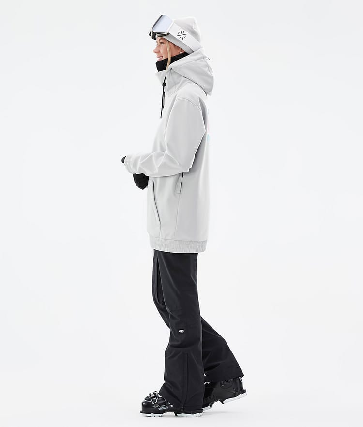 Dope Yeti W 22 Ski Jacket Women Range Light Grey, Image 5 of 8