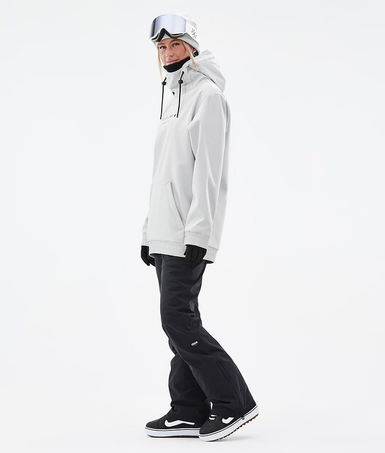 Dope Yeti W 22 Giacca Snowboard Donna Range Light Grey, Image 5 of 8