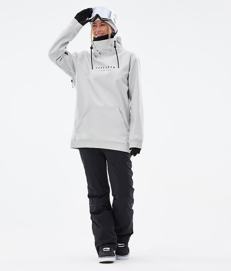 Dope Yeti W 22 Giacca Snowboard Donna Range Light Grey, Image 6 of 8