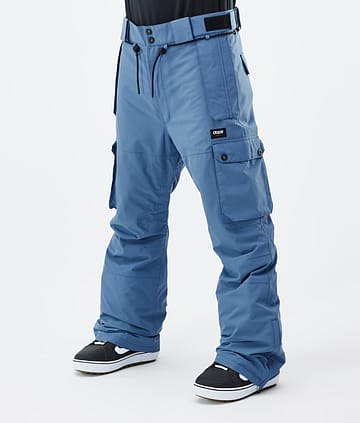 Dope Iconic Snowboard Pants Blue Steel