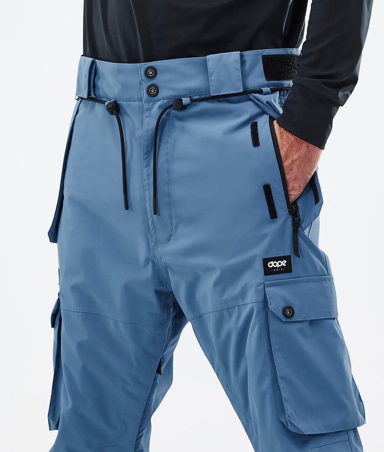 Dope Iconic Ski Pants Men Blue Steel, Image 5 of 7