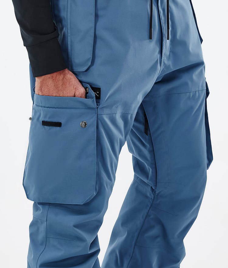 Dope Iconic Snowboard Pants Men Blue Steel, Image 6 of 7