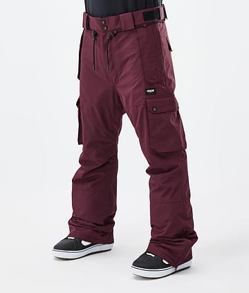 Dope Iconic Snowboard Pants Don Burgundy