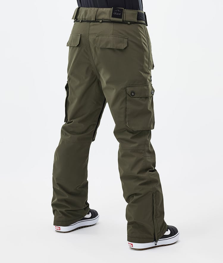 Dope Iconic W Snowboard Pants Women Olive Green Renewed, Image 4 of 7