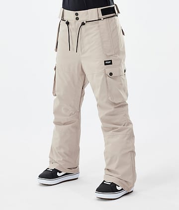 Dope Iconic W Snowboard Pants Sand Renewed