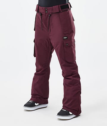 Dope Iconic W Snowboard Pants Don Burgundy