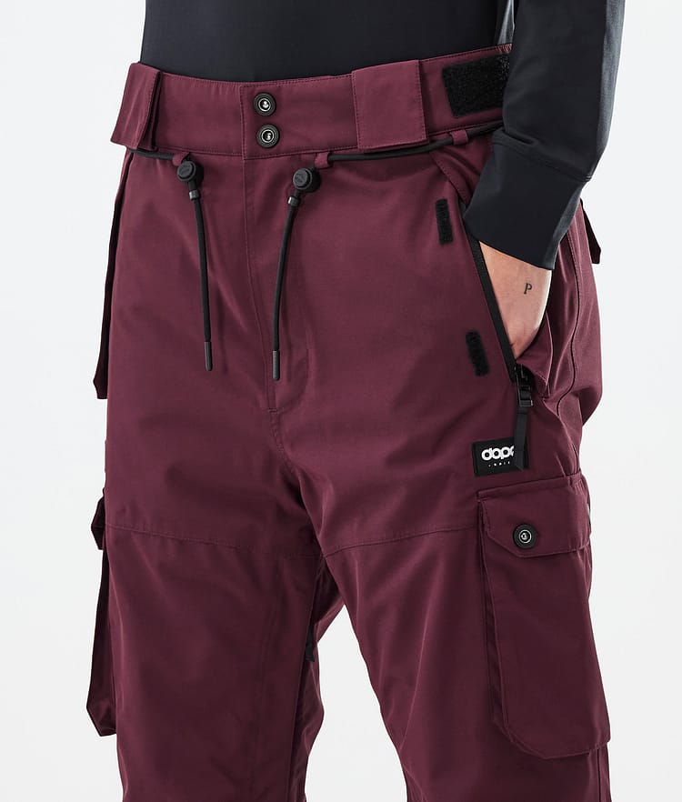 Dope Iconic W Snowboardhose Damen Don Burgundy, Image 5 of 7