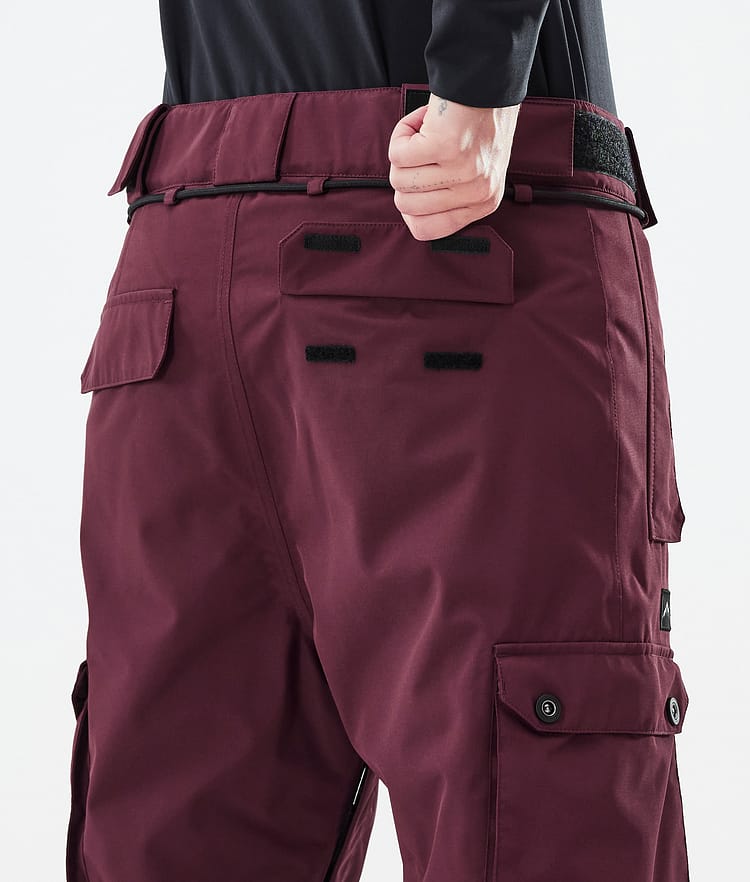 Dope Iconic W Snowboardhose Damen Don Burgundy, Image 7 of 7