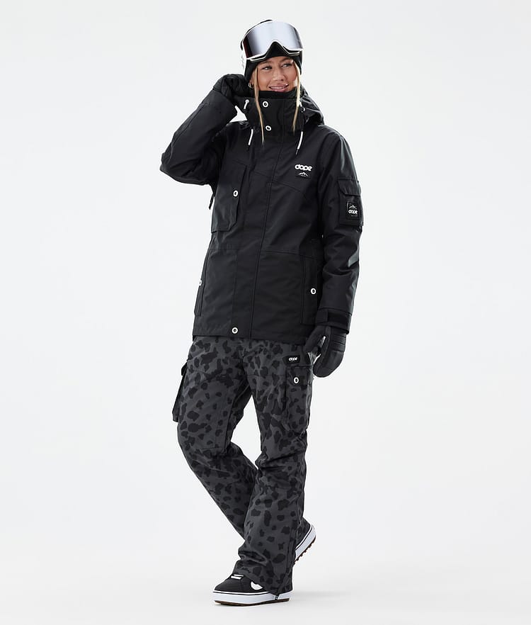 Dope Iconic W Snowboard Bukser Dame Dots Phantom, Image 2 of 7