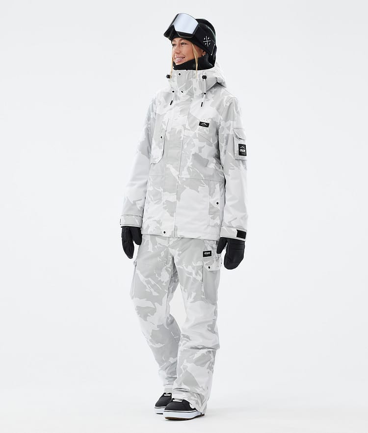 Dope Iconic W Snowboard Pants Women Grey Camo, Image 2 of 7