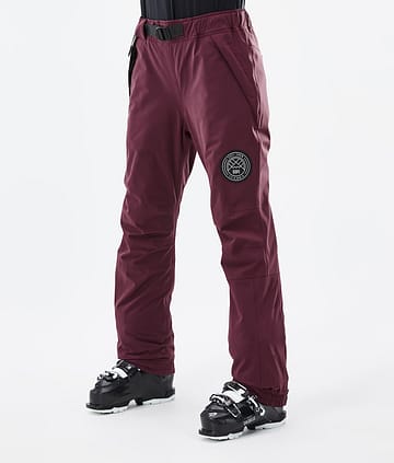 Dope Blizzard W 22 Ski Pants Burgundy