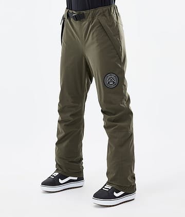 Dope Blizzard W 22 Snowboard Pants Olive Green