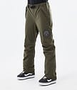 Dope Blizzard W 22 Snowboard Pants Women Olive Green