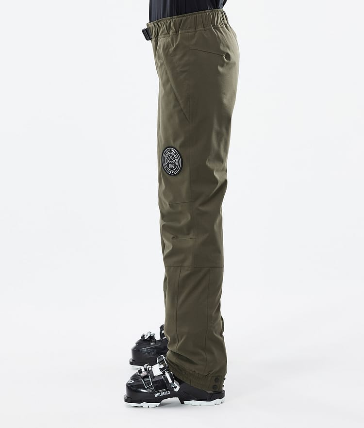 Dope Blizzard W 22 Ski Pants Women Olive Green, Image 2 of 4