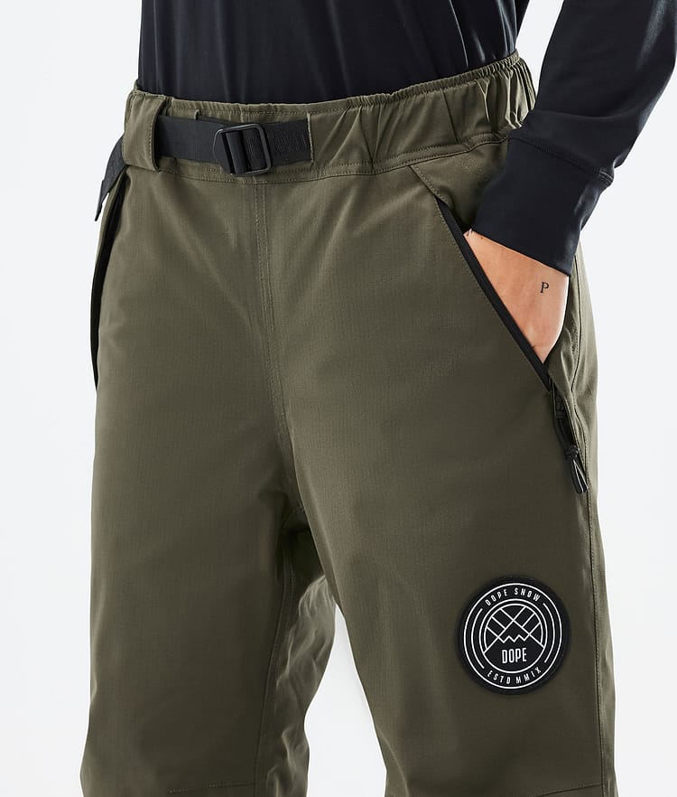 Dope Blizzard W 22 Ski Pants Women Olive Green, Image 4 of 4