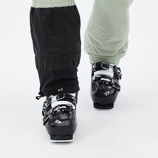 Elastiske snøgamasjer.