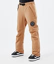 Dope Blizzard W 22 Snowboard Pants Women Khaki Yellow