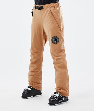 Dope Blizzard W 22 Ski Pants Khaki Yellow