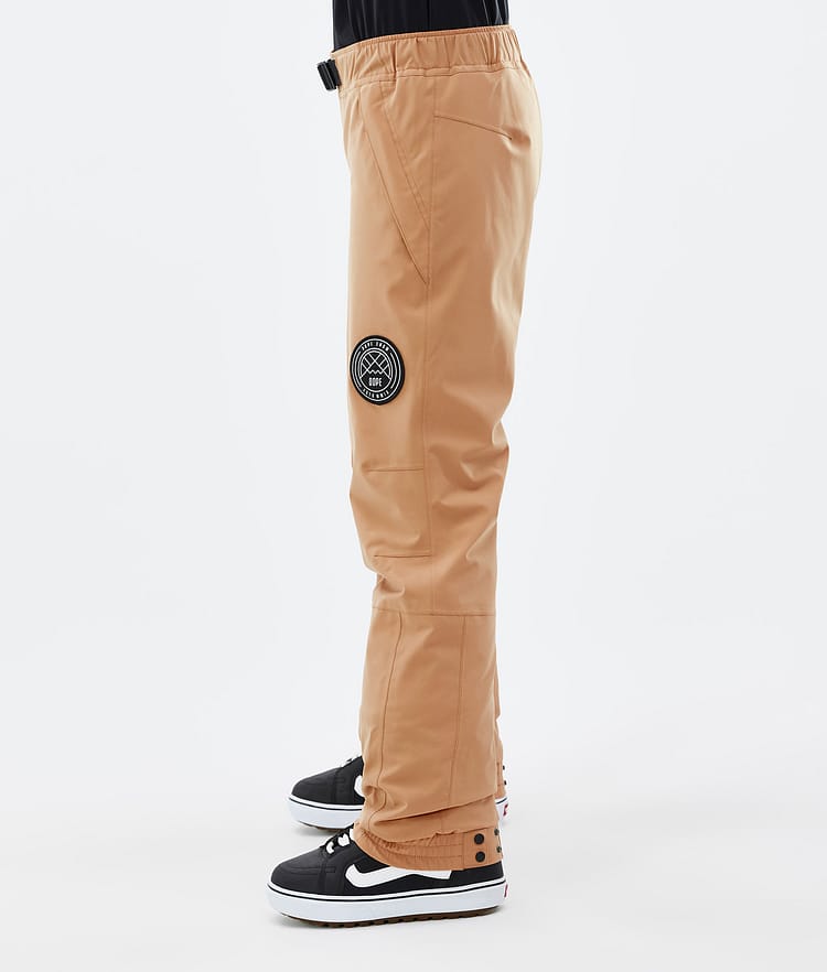 Dope Blizzard W 22 Snowboard Pants Women Khaki Yellow Renewed, Image 2 of 4