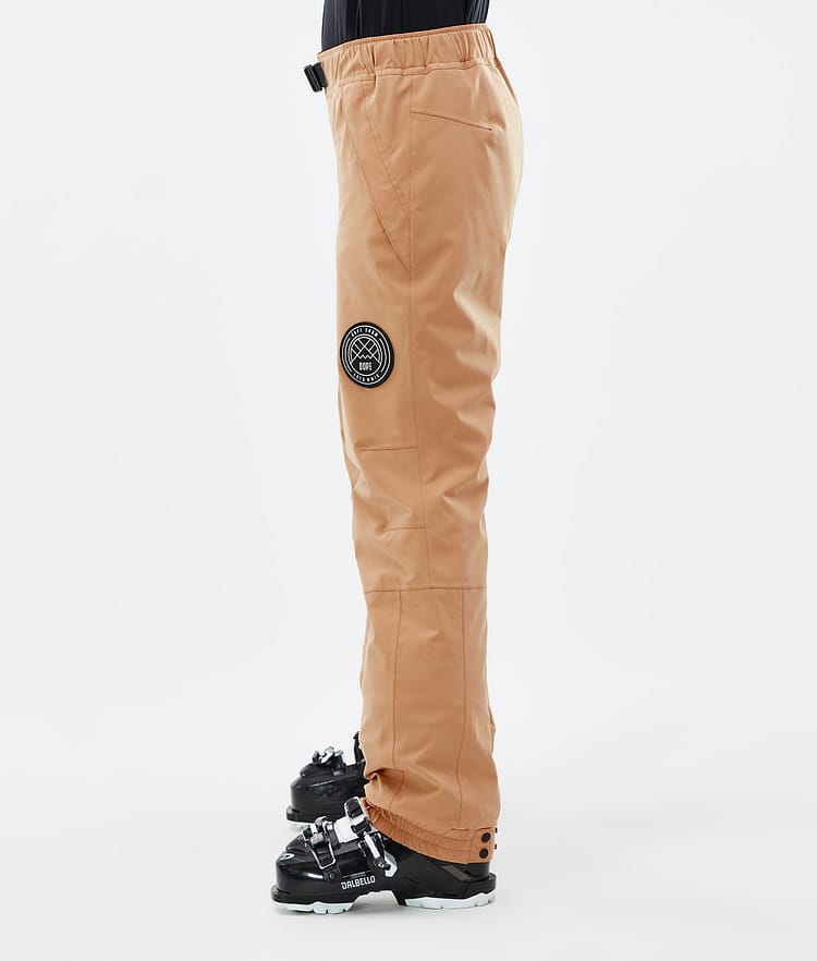 Dope Blizzard W 22 Pantaloni Sci Donna Khaki Yellow, Image 2 of 4