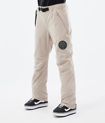 Dope Blizzard W 22 Snowboard Pants Sand
