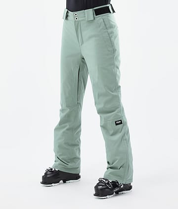 Dope Con W 22 Ski Pants Faded Green