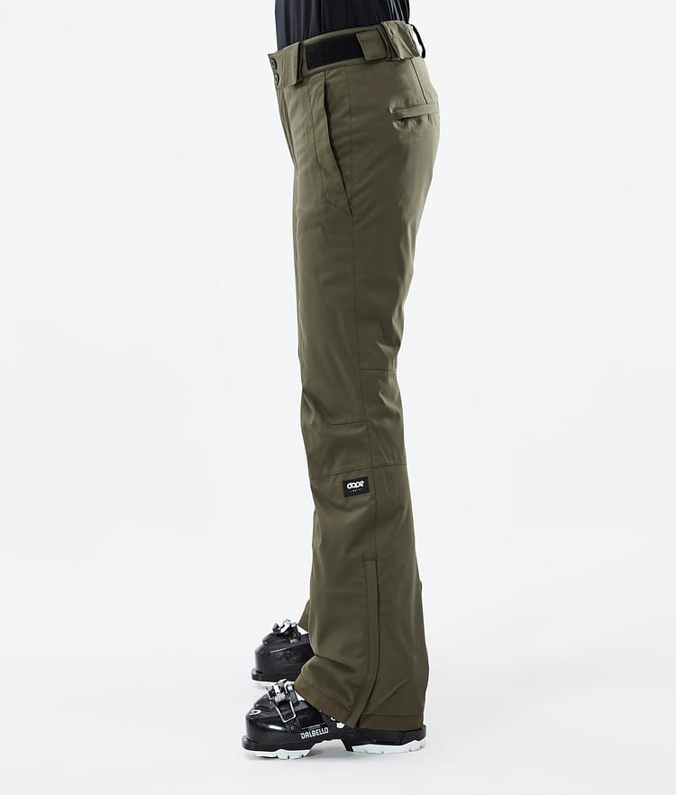 Dope Con W 22 Skihose Damen Olive Green, Image 2 of 5