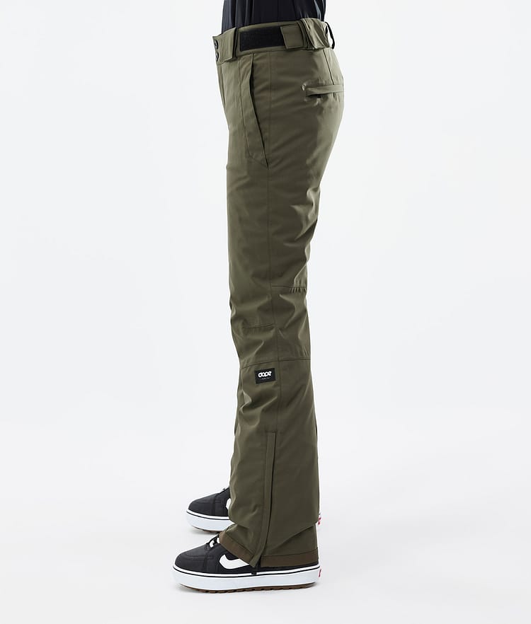Dope Con W 22 Snowboard Pants Women Olive Green Renewed, Image 2 of 5