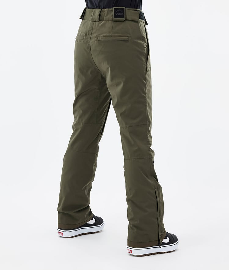 Dope Con W 22 Snowboard Pants Women Olive Green Renewed, Image 3 of 5
