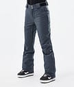 Dope Con W 22 Snowboard Pants Women Metal Blue
