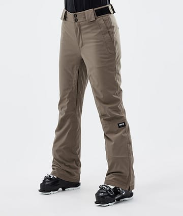 Dope Con W 22 Ski Pants Walnut