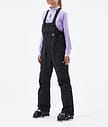 Dope Notorious B.I.B W 22 Pantaloni Sci Donna Black