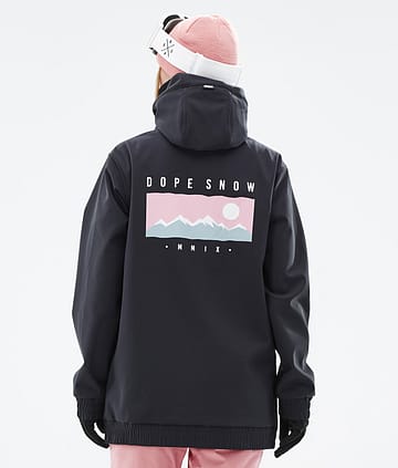 Dope Yeti W 22 Snowboard Jacket Black Renewed