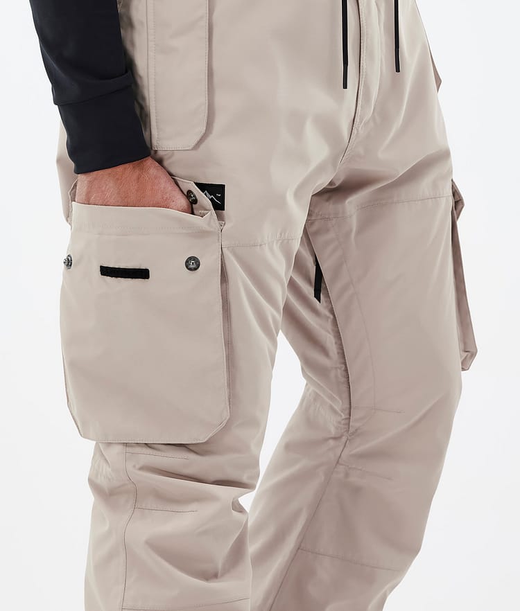 Dope Iconic Ski Pants Men Sand, Image 6 of 7
