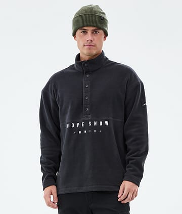 Dope Comfy Fleece Sweater Black