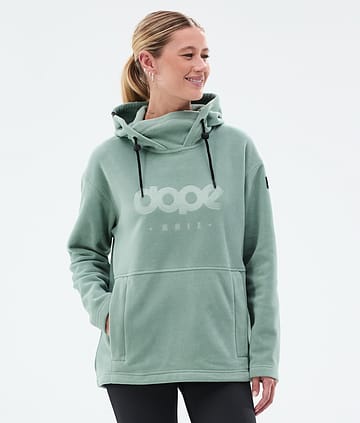Dope Cozy II W Fleece Hoodie Faded Green