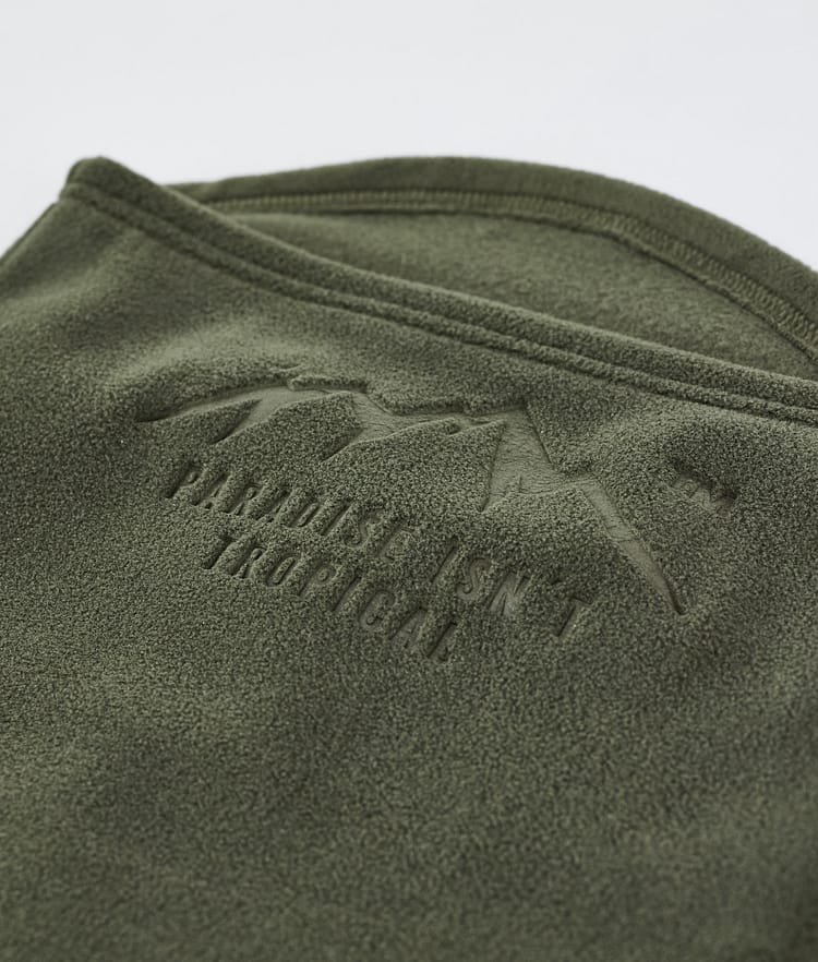 Dope Cozy Tube Facemask Olive Green, Image 2 of 4