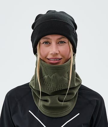 Dope Cozy Tube Facemask Olive Green