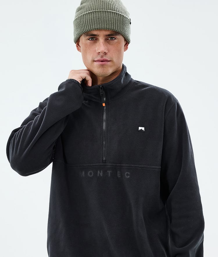 Montec Echo Fleece Sweater Men Black, Image 2 of 5
