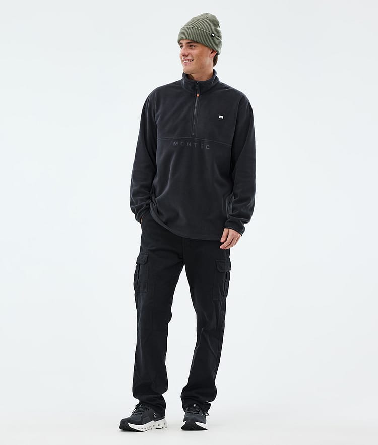 Montec Echo Fleece Sweater Men Black, Image 3 of 5
